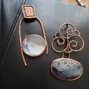 Copper and New Stones House Decorating Pendant Set